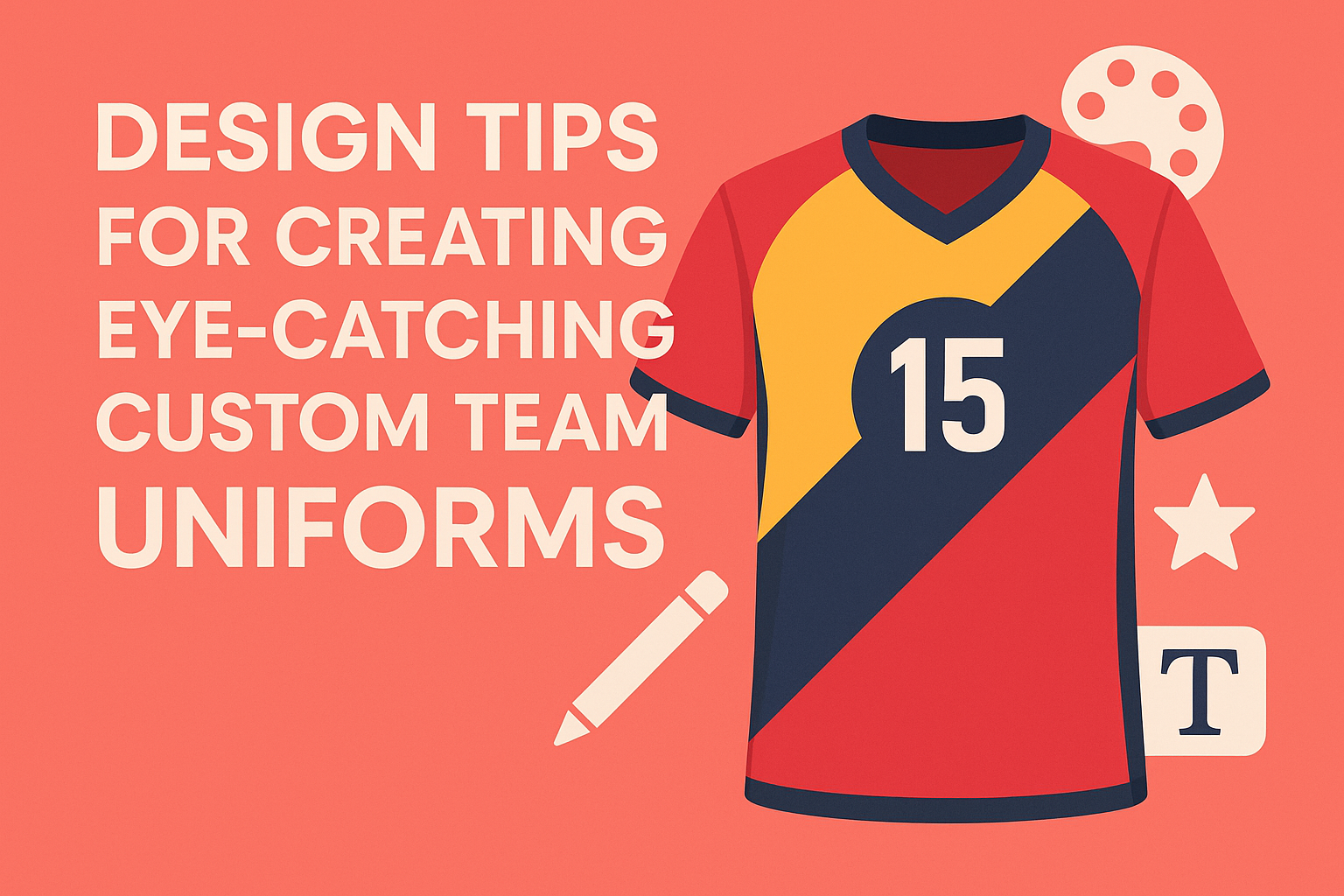 Design Tips for Creating Eye-Catching Custom Team Uniforms