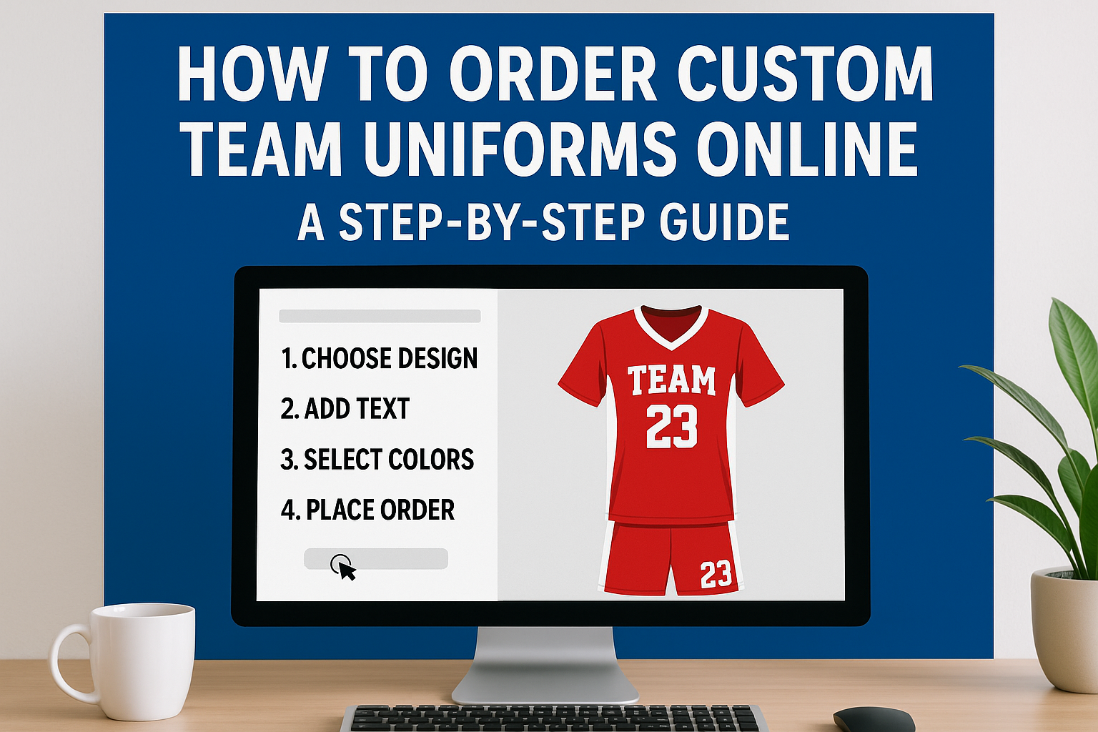 How to Order Custom Team Uniforms Online - A Step-by-Step Guide