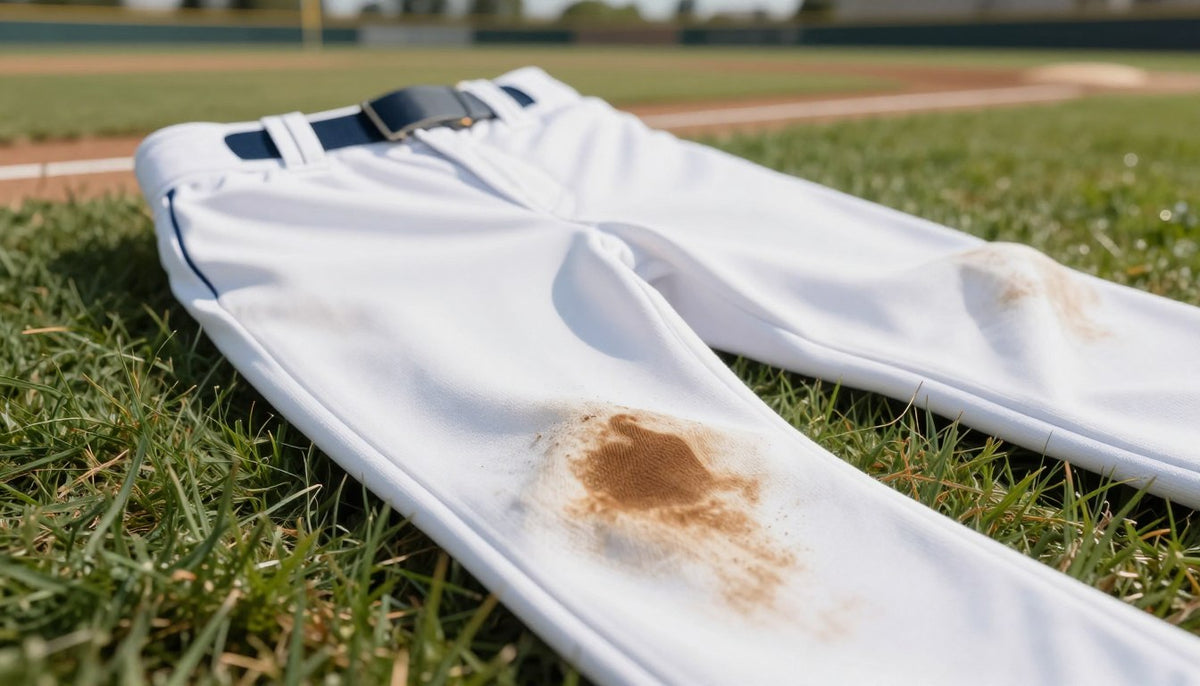How to Wash White Baseball Pants and Remove Stains