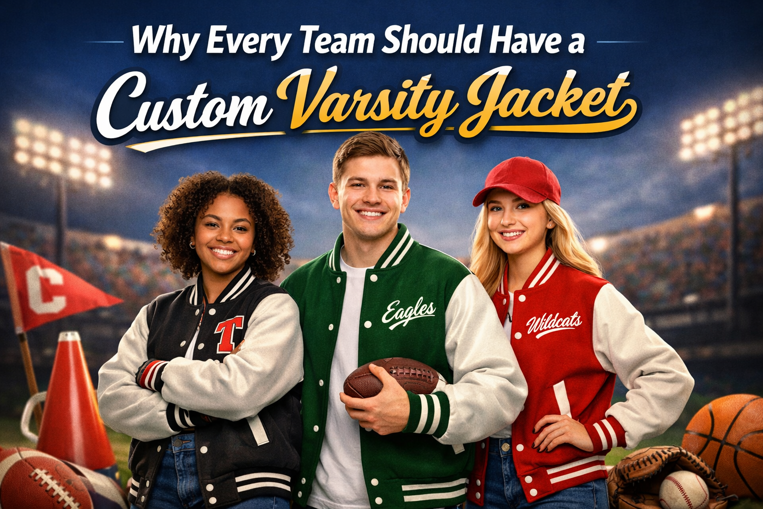 Why Every Team Should Have a Custom Varsity Jacket