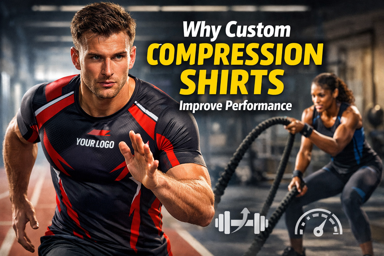 Why Custom Compression Shirts Improve Performance
