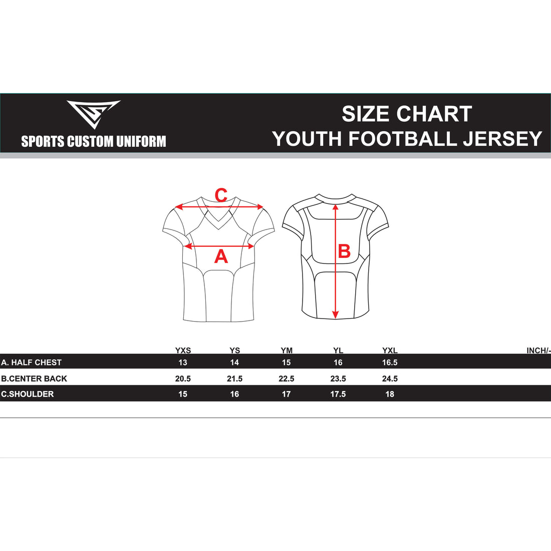 CUSTOM BLACK BLUE FOOTBALL JERSEY