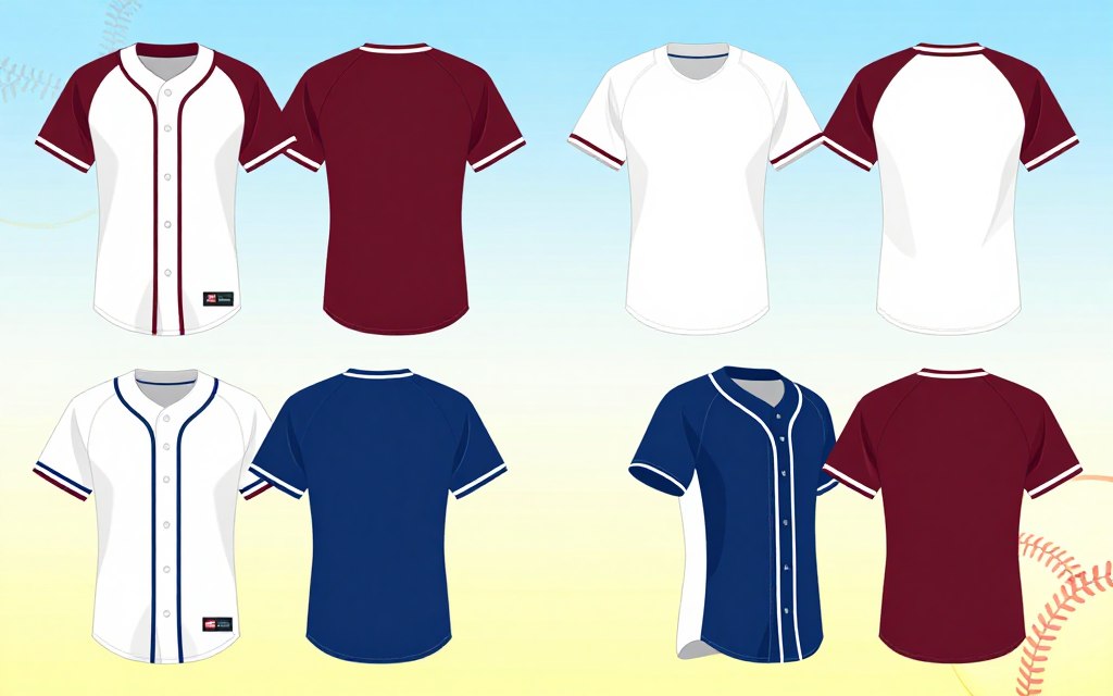 baseball jersey vector design guide for print projects