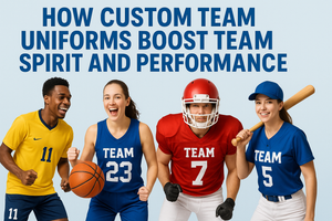 How Custom Team Uniforms Boost Team Spirit and Performance
