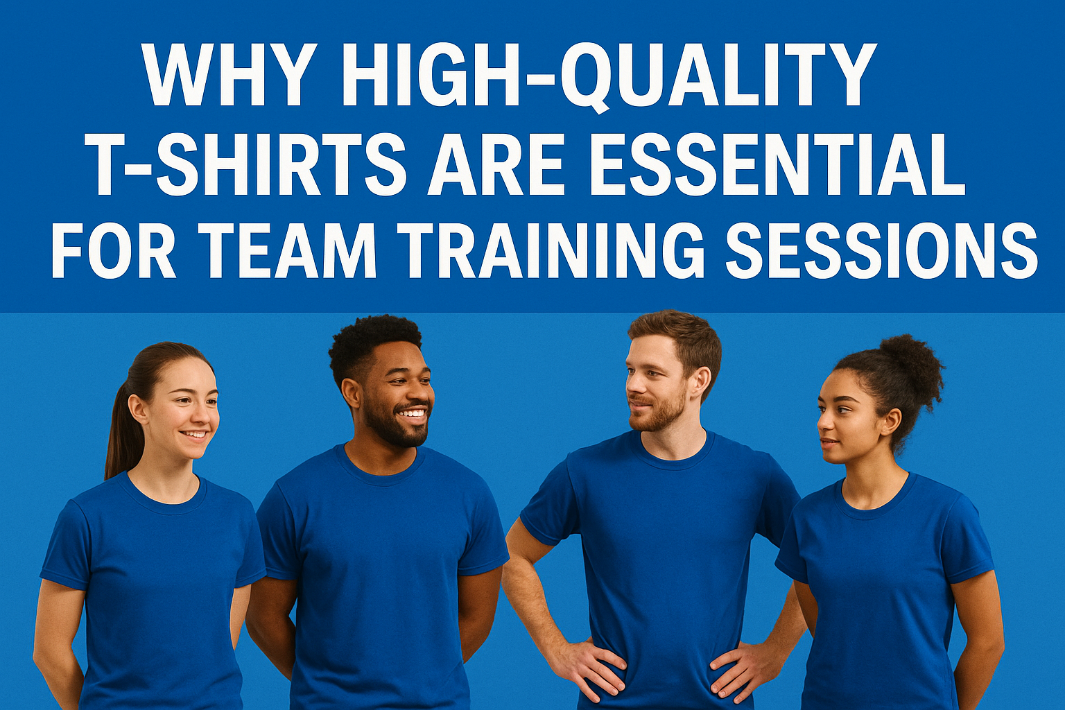 Why High-Quality T-Shirts Are Essential for Team Training Sessions