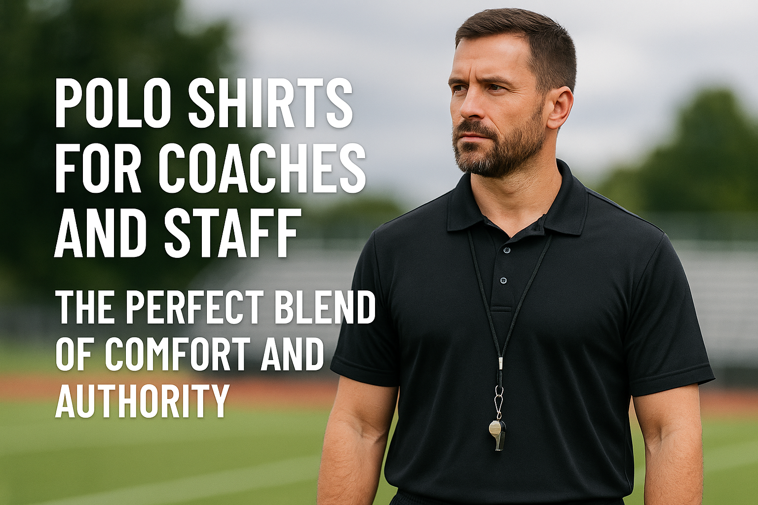Polo Shirts for Coaches and Staff: The Perfect Blend of Comfort and Authority