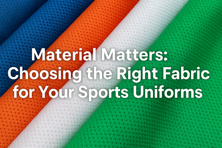 Material Matters: Choosing the Right Fabric for Your Sports Uniforms