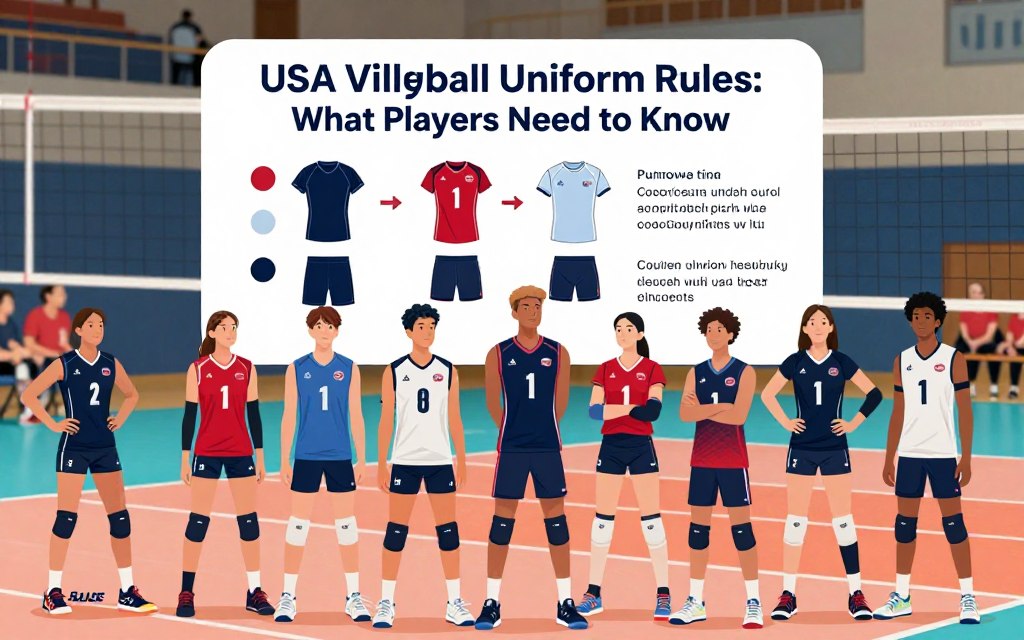 usa volleyball uniform rules: What Players Need to Know