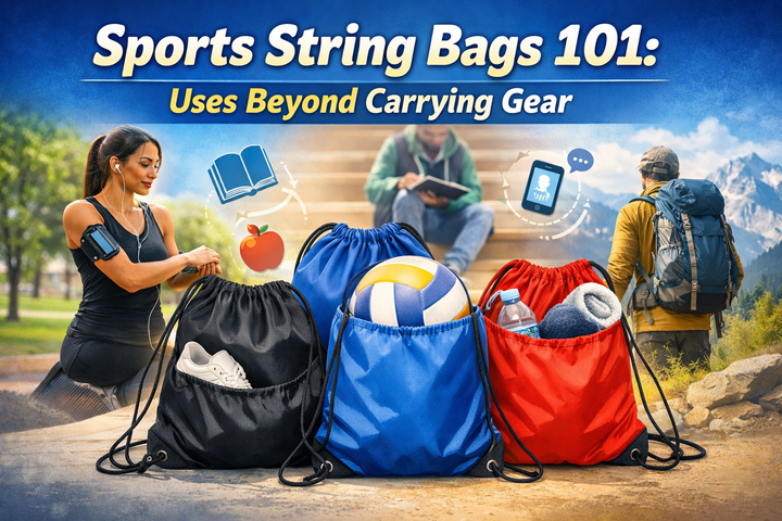 String Bags 101: Uses Beyond Carrying Gear