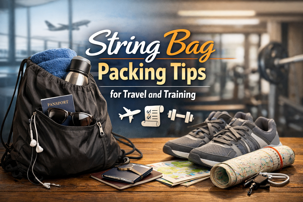 String Bag Packing Tips for Travel and Training – Sports Custom Uniform