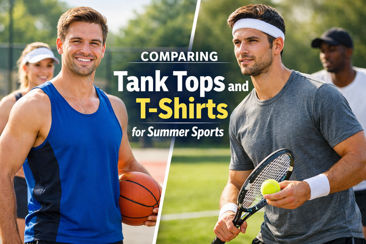 Comparing Tank Tops and T-Shirts for Summer Sports