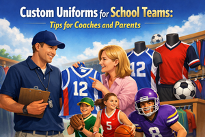 Custom Uniforms for School Teams: Tips for Coaches and Parents