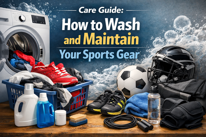 Care Guide: How to Wash and Maintain Your Sports Gear