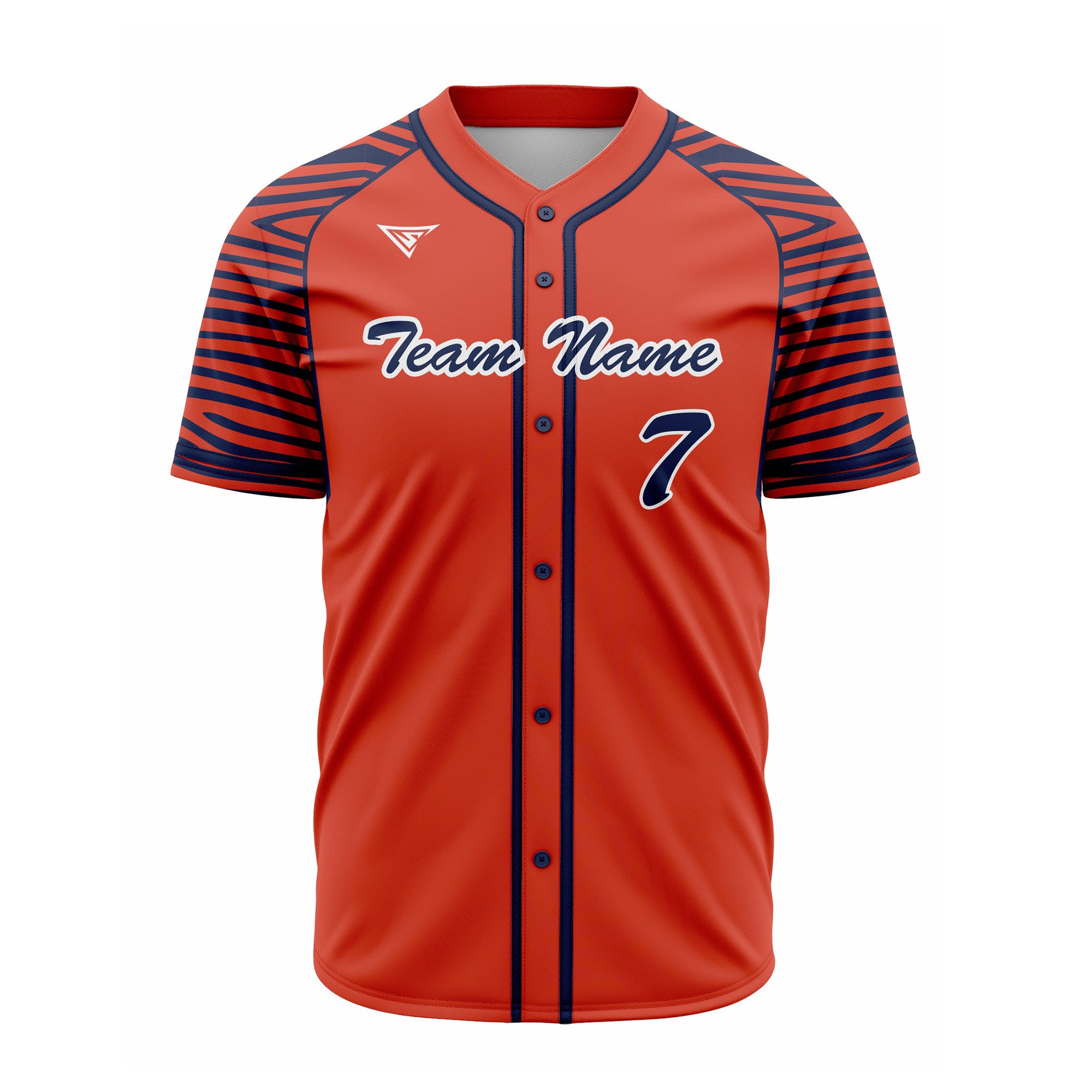 CUSTOM RED BLACK BASEBALL JERSEY