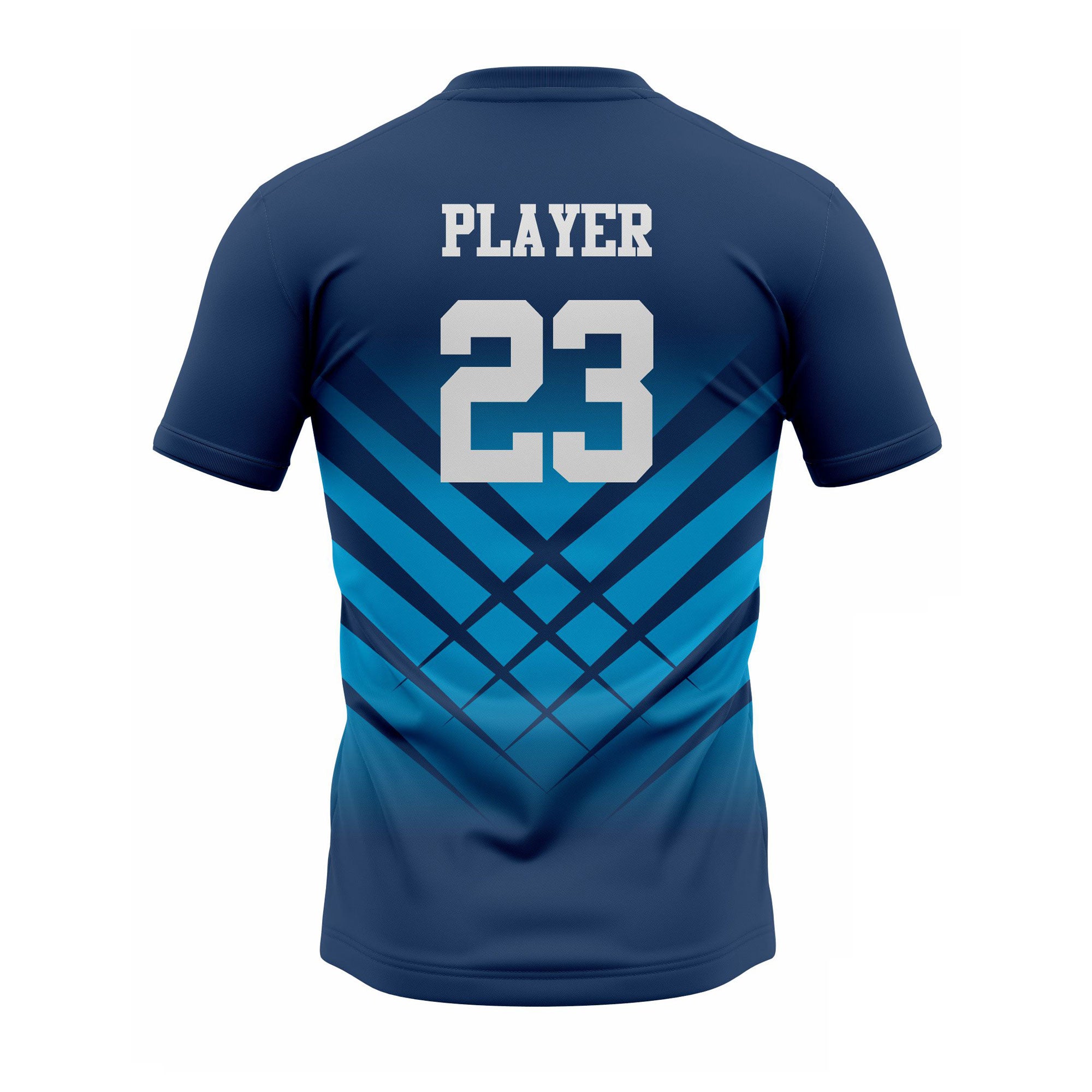 CUSTOM ROYAL BLUE SOCCER JERSEY