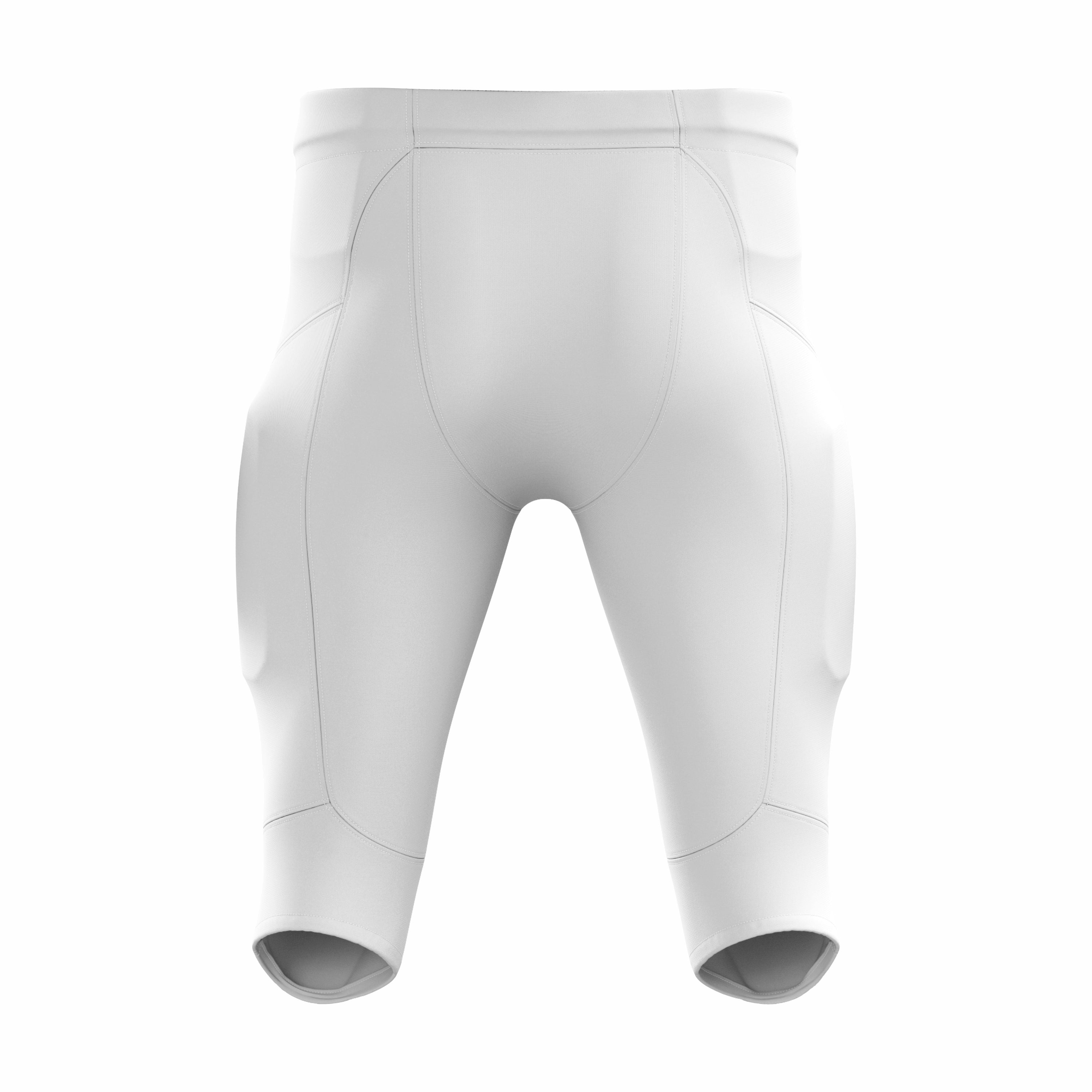 Custom white Authentic Integrated Football Pant (High Rise)