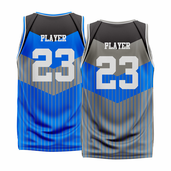 Custom Reversible V-Neck Basketball Jerseys