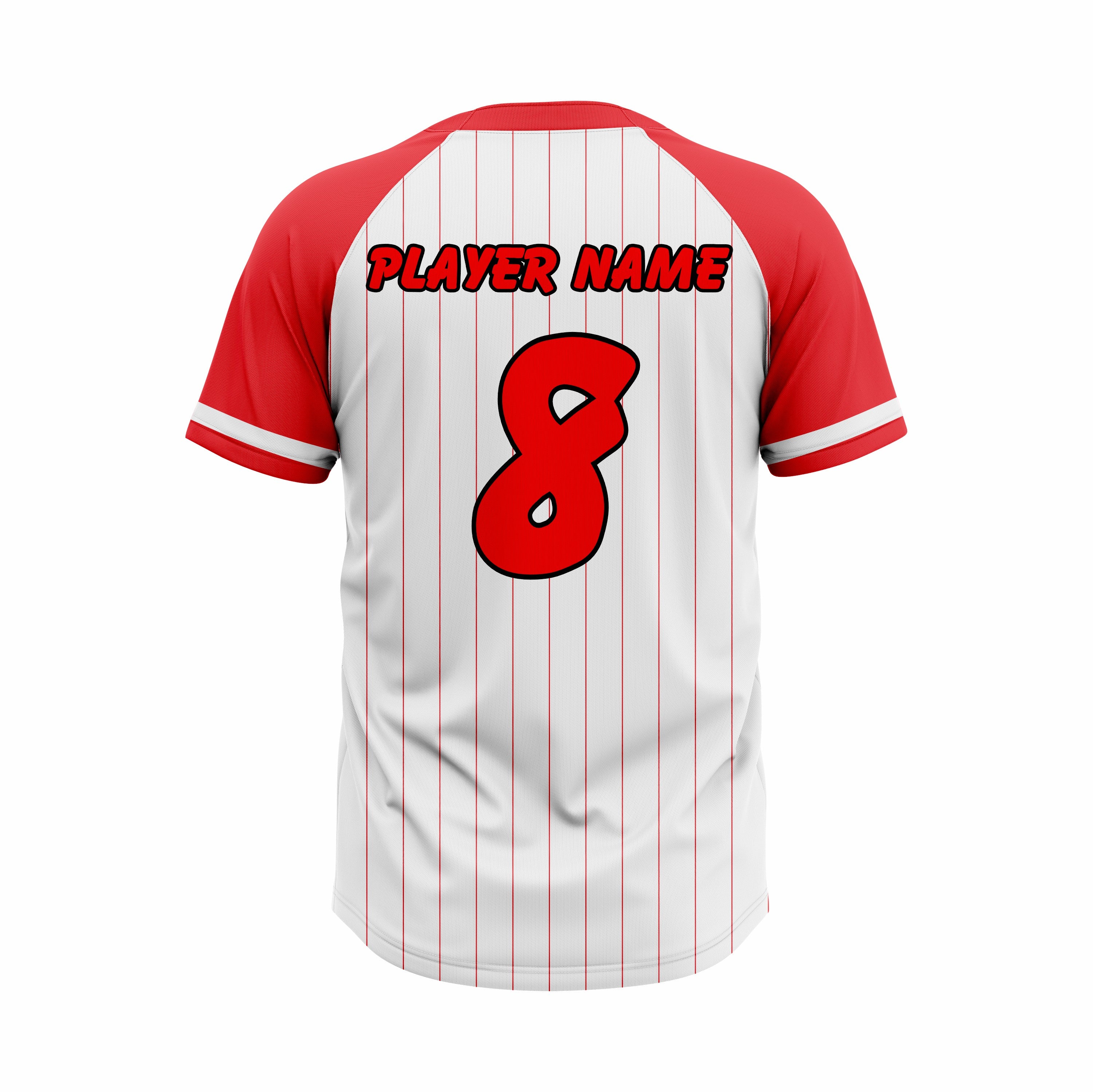 CUSTOM 2-BUTTON BASEBALL JERSEYS