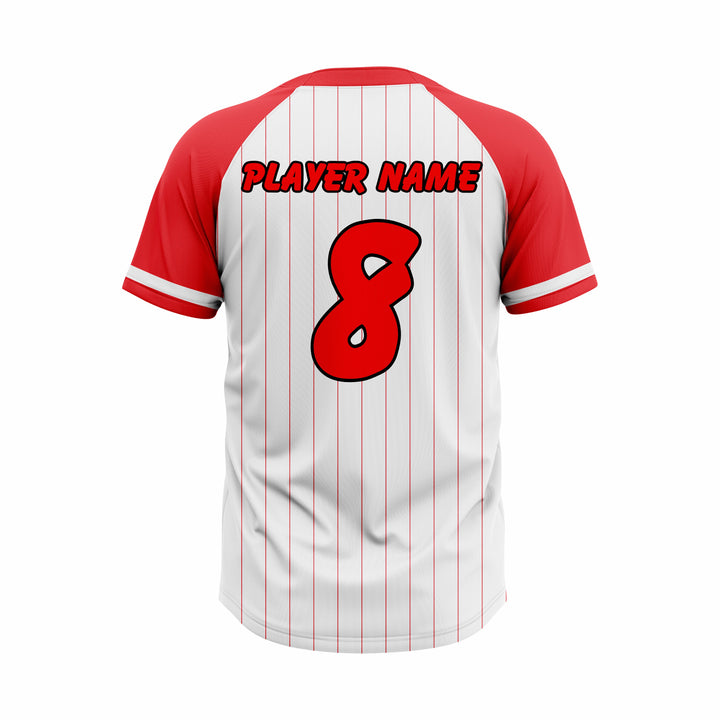 CUSTOM 2-BUTTON BASEBALL JERSEYS