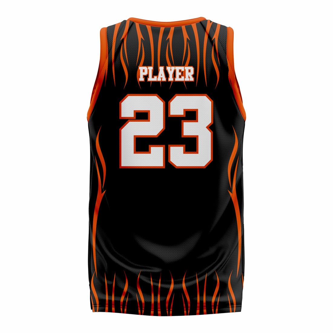 Custom Orange Black Basketball Jersey | Sports Custom Uniform