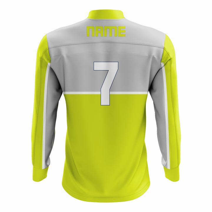 CUSTOM ¼ ZIP LONG SLEEVE CAGE JACKETS