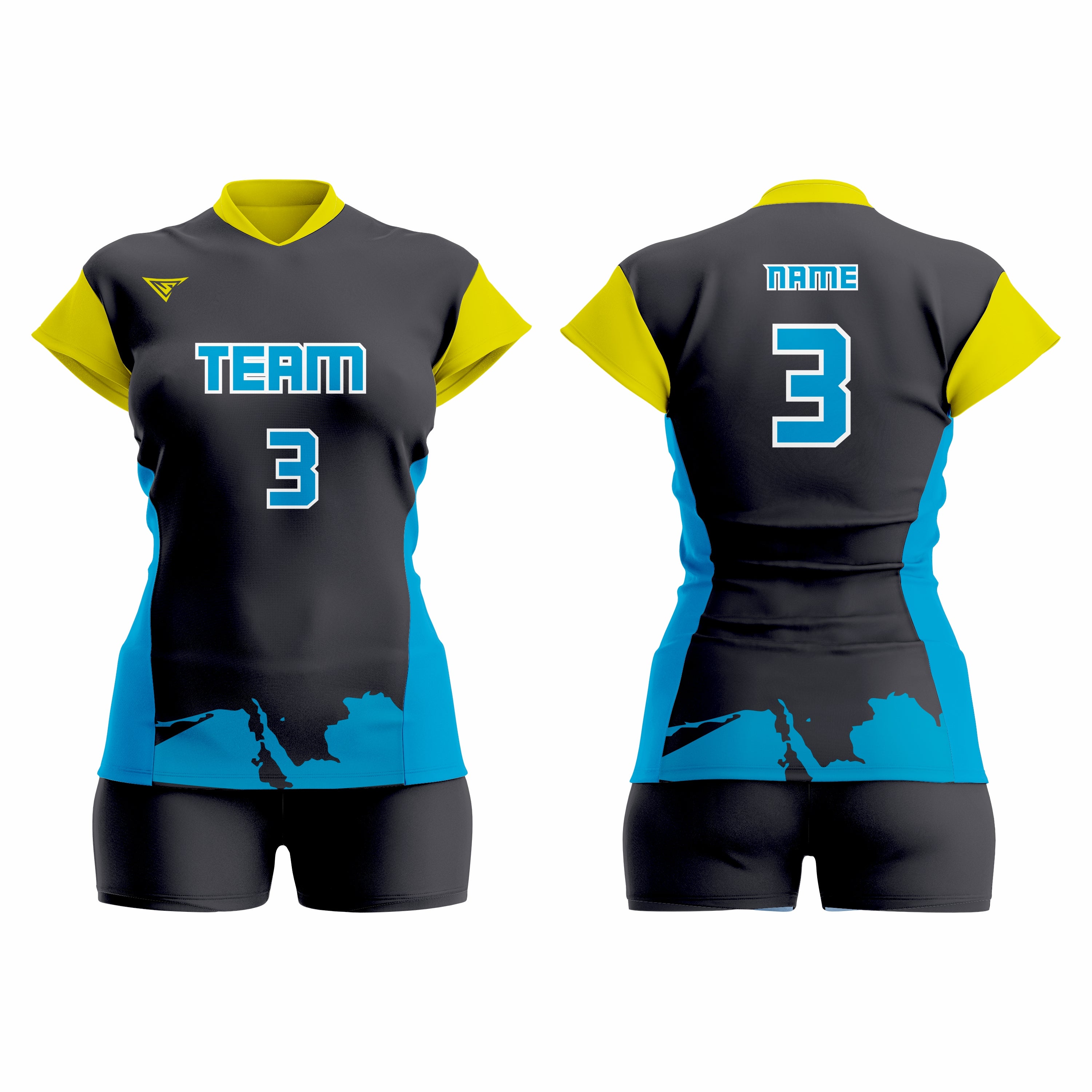 Custom Volleyball Team Uniform
