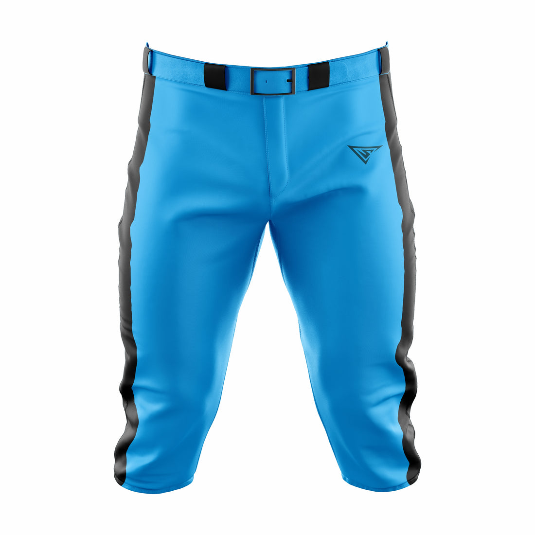 Custom Cyan & Black softball Knicker Pant