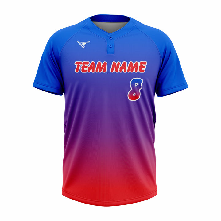 CUSTOM 2-BUTTON BASEBALL JERSEYS