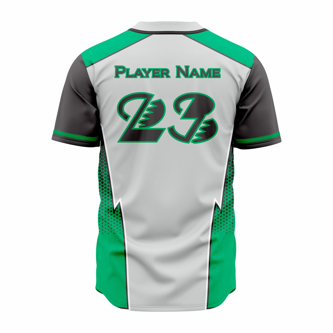 Custom Baseball full Buttons Jersey Sublimated