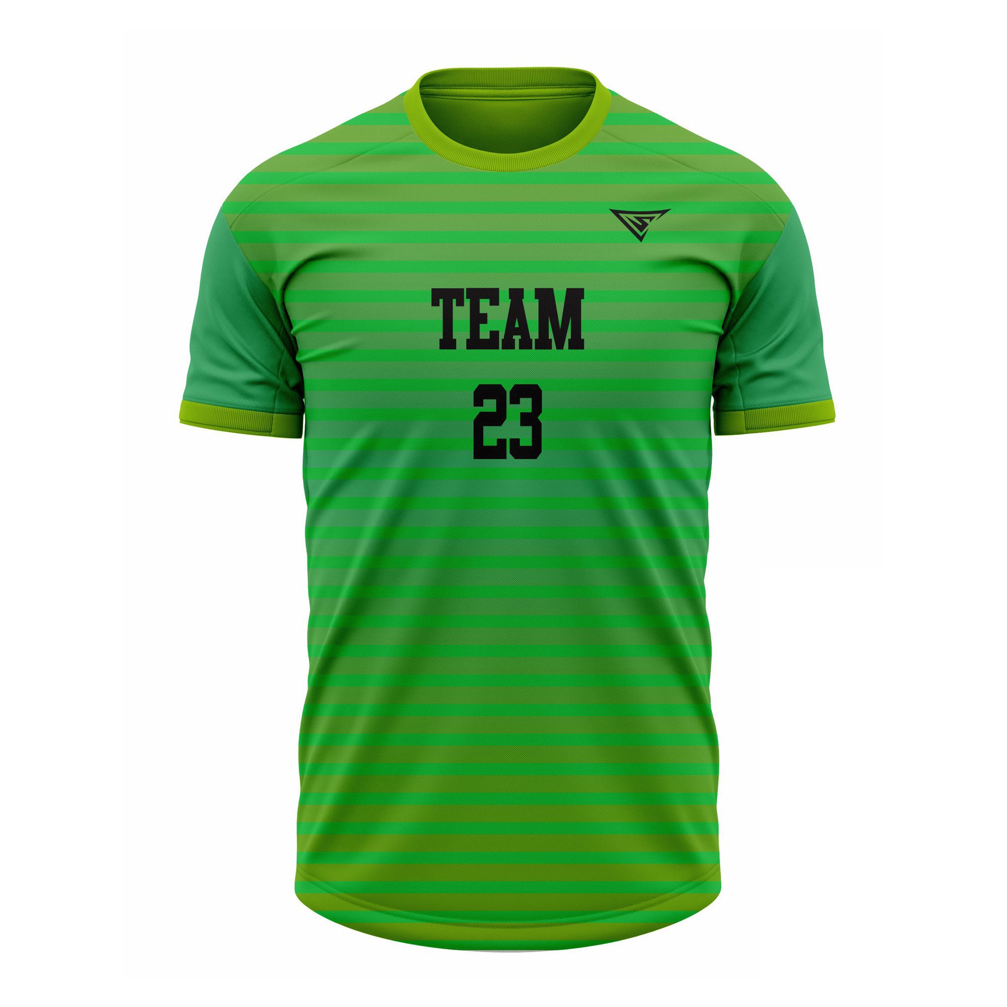 CUSTOM GREEN SOCCER JERSEY