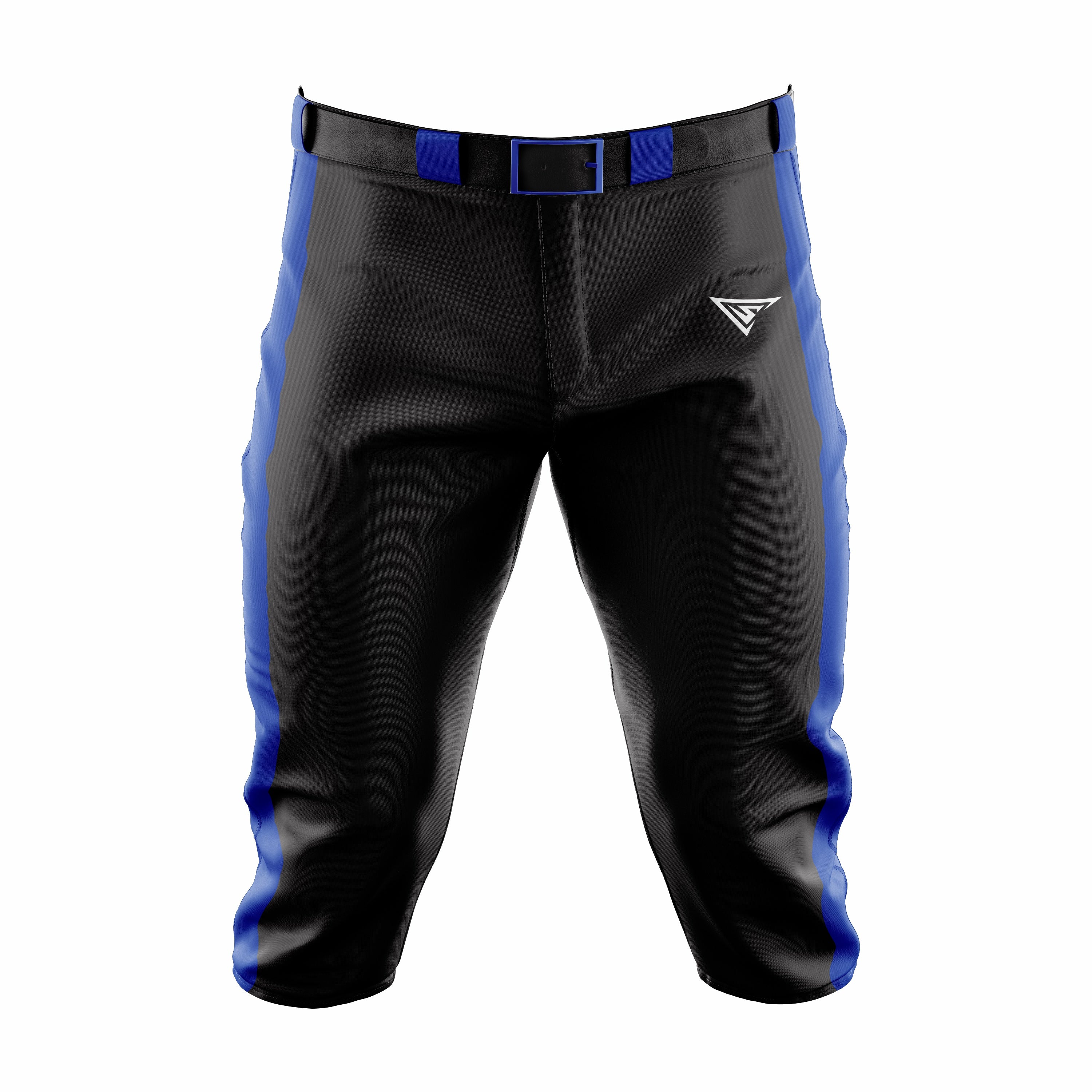 Custom Black & Blue Baseball Knicker Pant