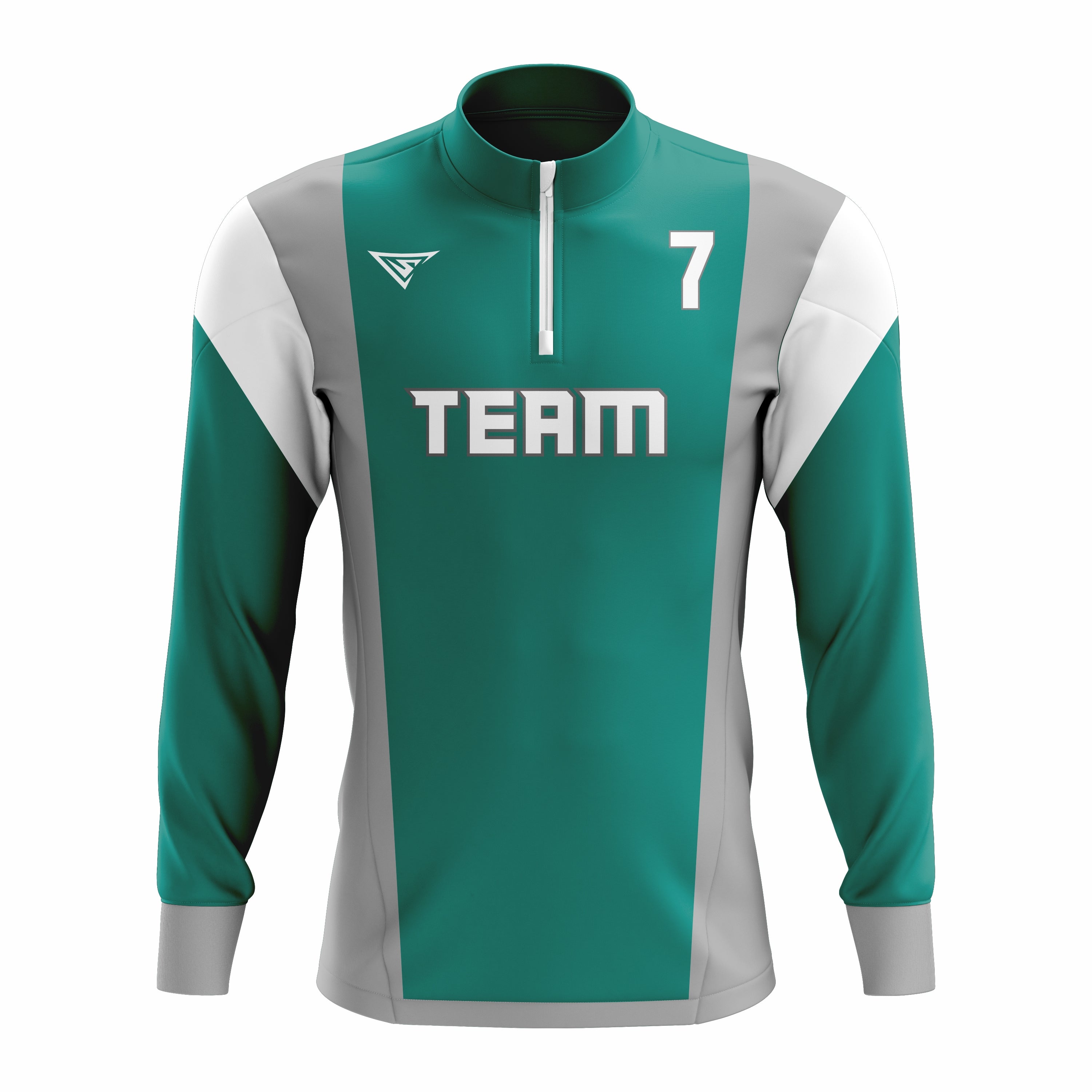 CUSTOM ¼ ZIP LONG SLEEVE CAGE JACKETS