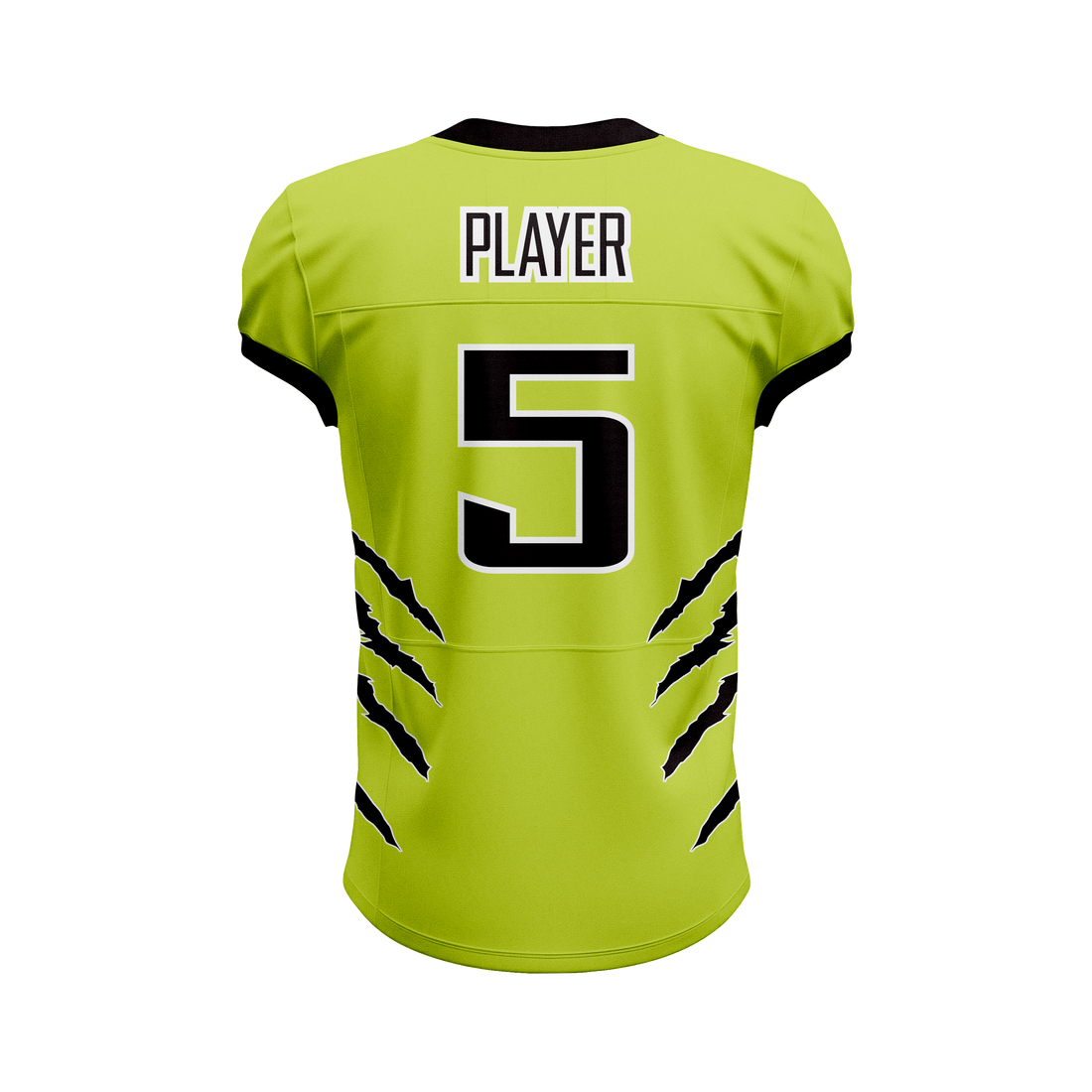 Custom Green & Black American Football Jersey