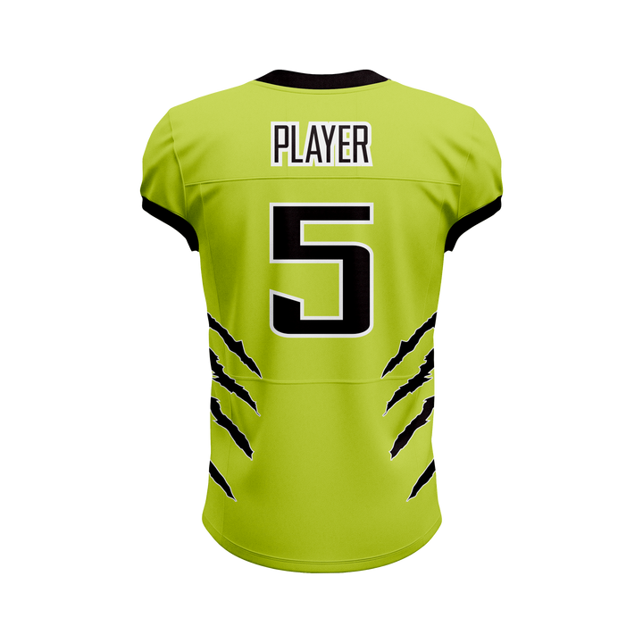 Custom Green & Black American Football Jersey