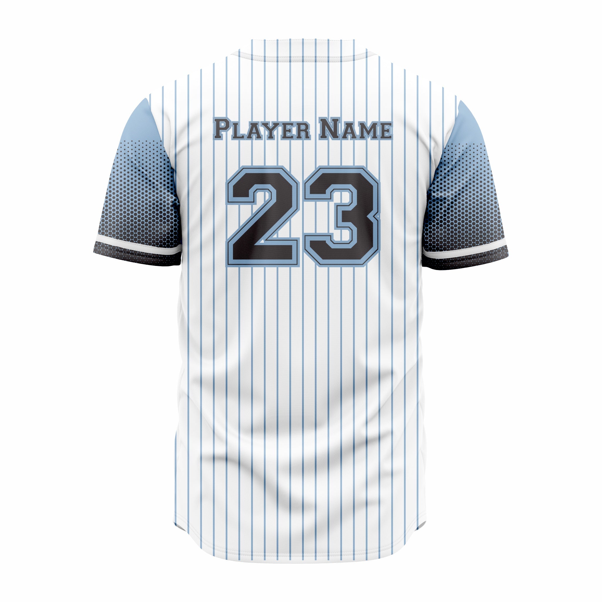 Custom Baseball full Buttons Jersey Sublimated