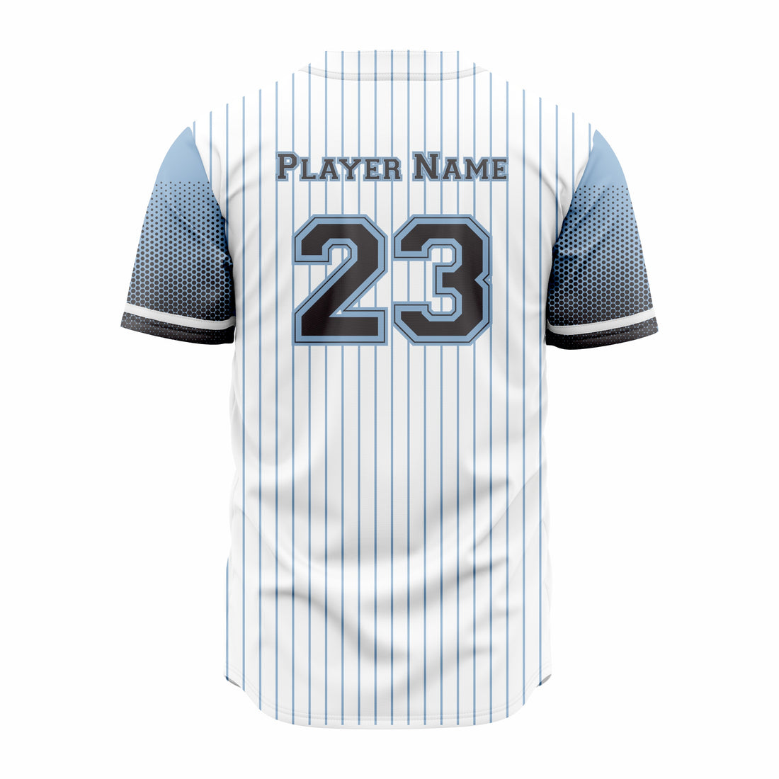 Custom Baseball full Buttons Jersey Sublimated
