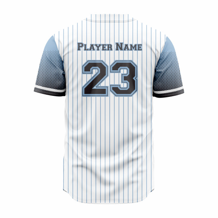 Custom Baseball full Buttons Jersey Sublimated