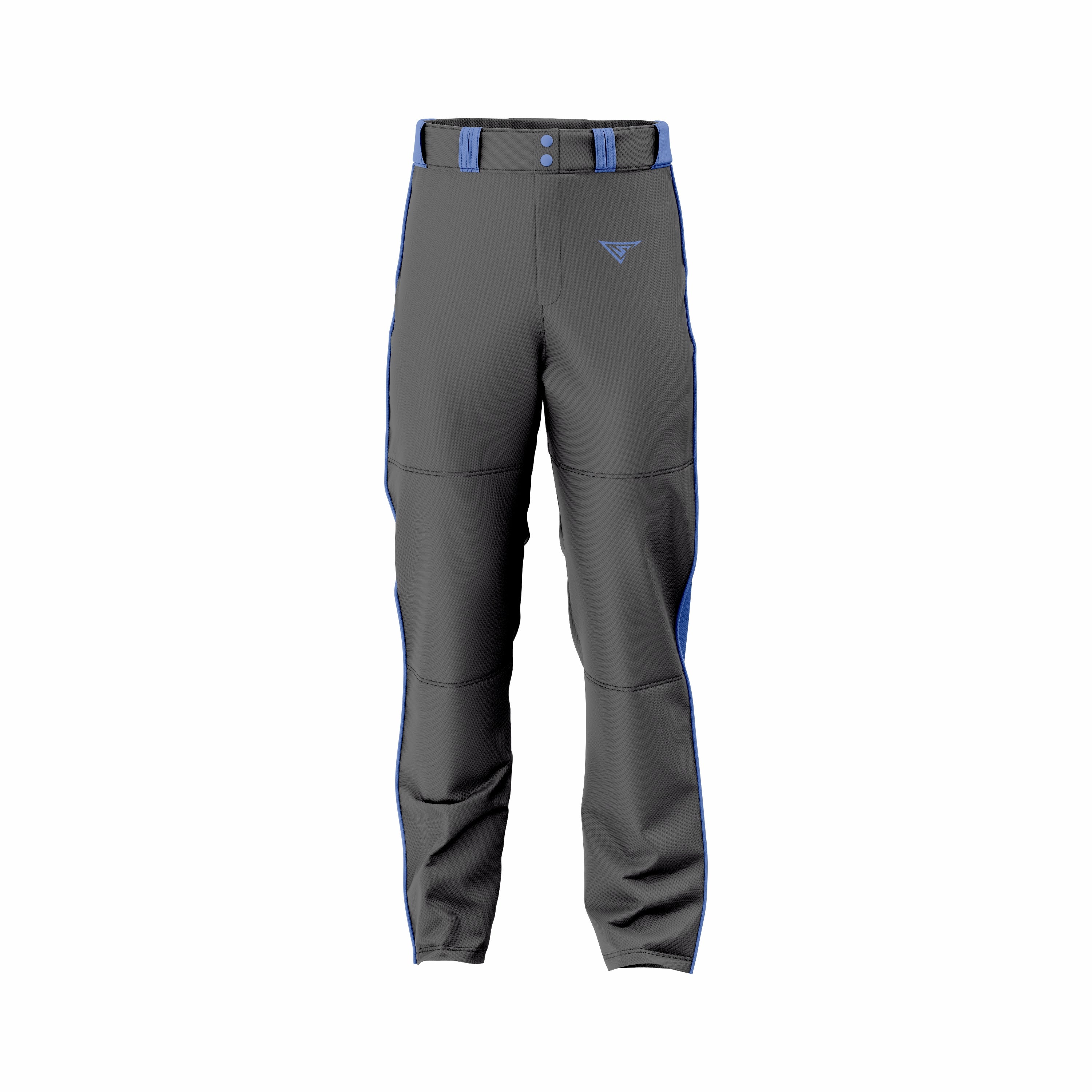 Custom Black & Blue Baseball Pant