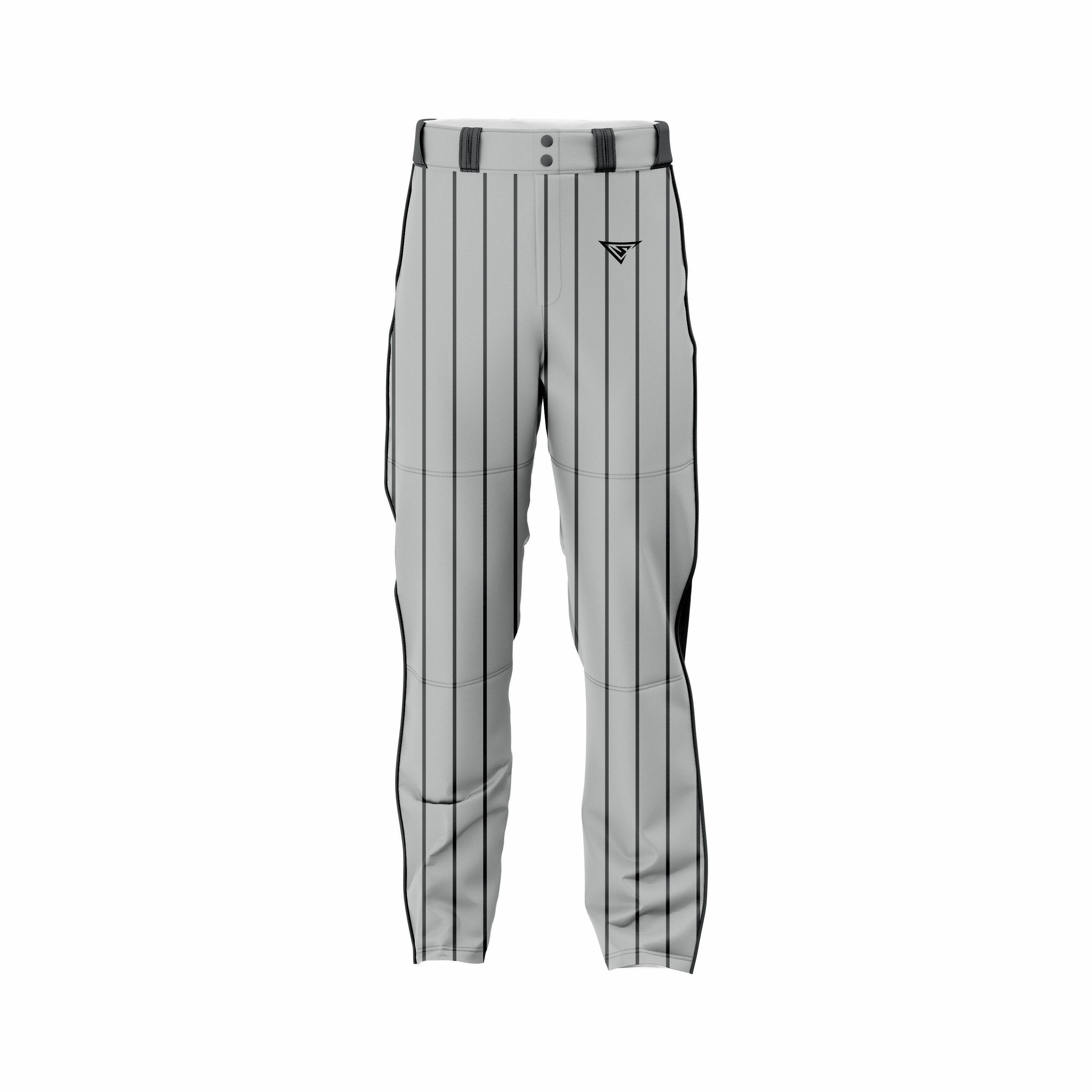 Custom Grey & Black softball Pant