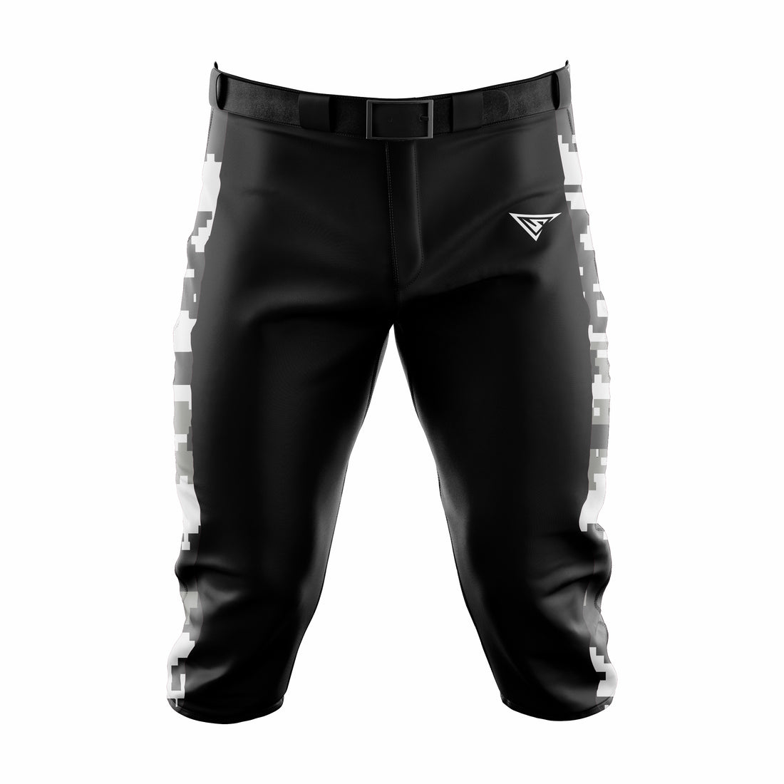 Custom Black, White & Green Baseball Knicker Pant