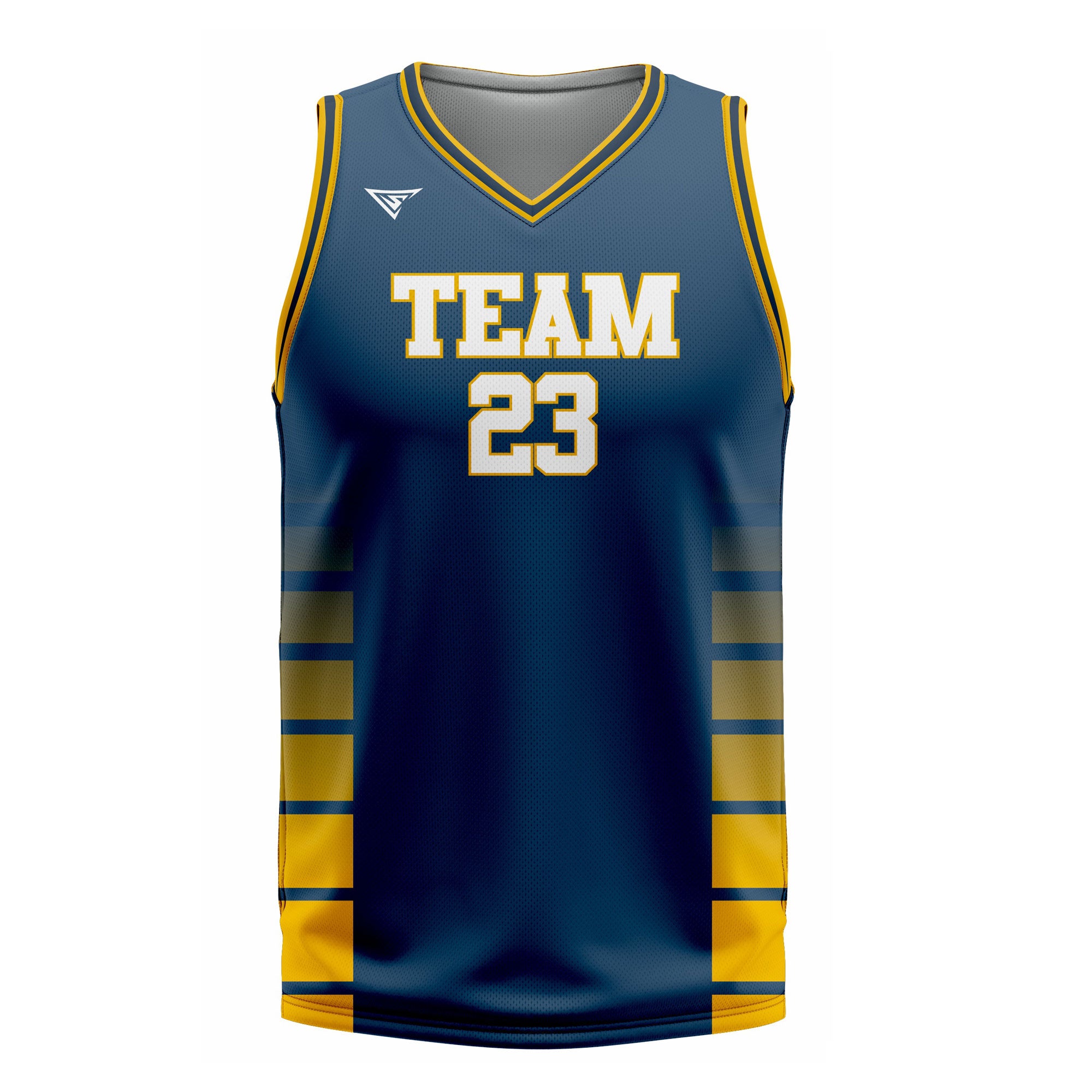 CUSTOM JADE GOLD BASKETBALL JERSEY