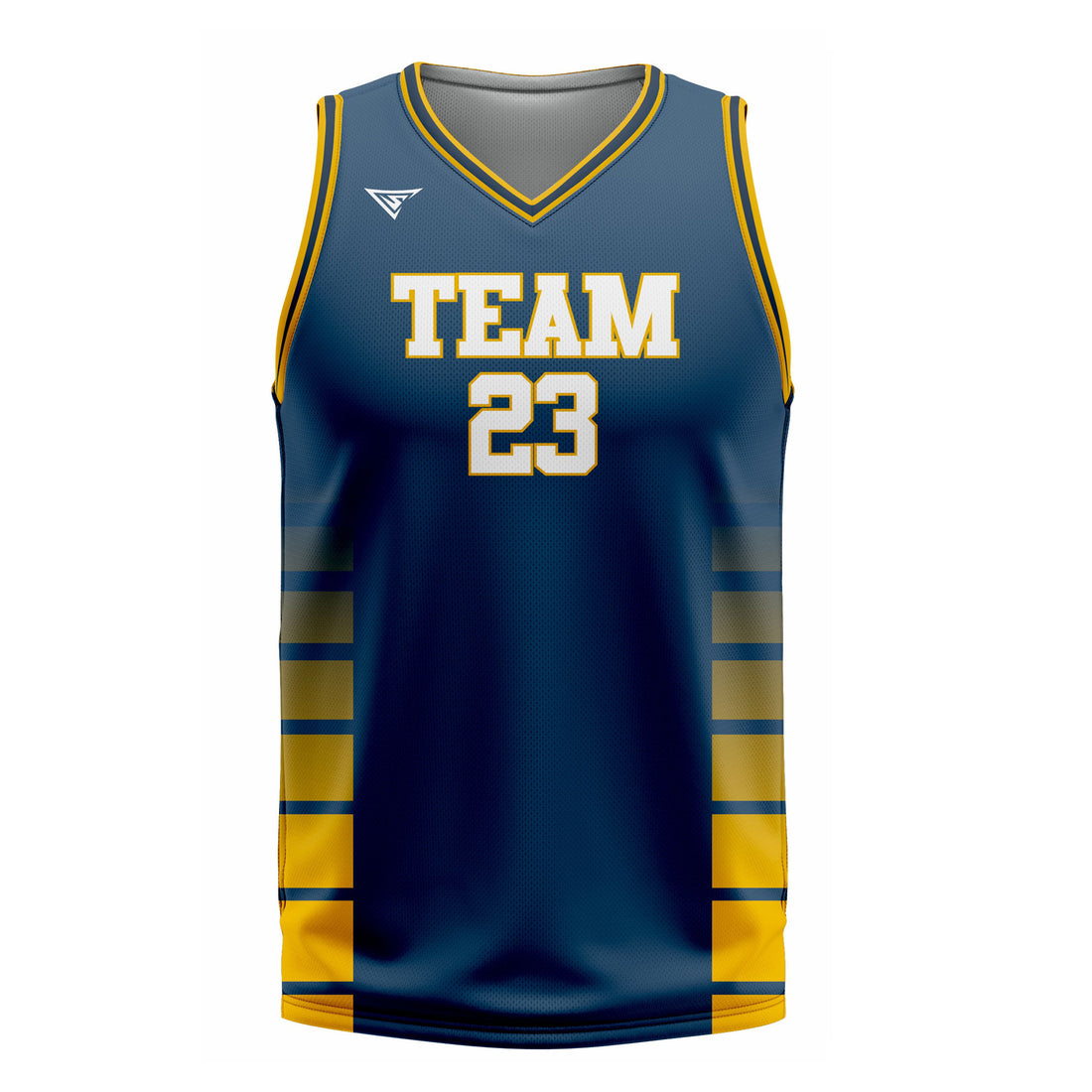 CUSTOM JADE GOLD BASKETBALL JERSEY