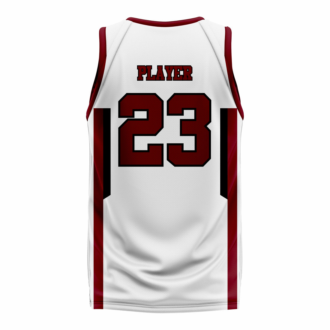 Custom Maroon white  Basketball Jersey | Sports Custom Uniform