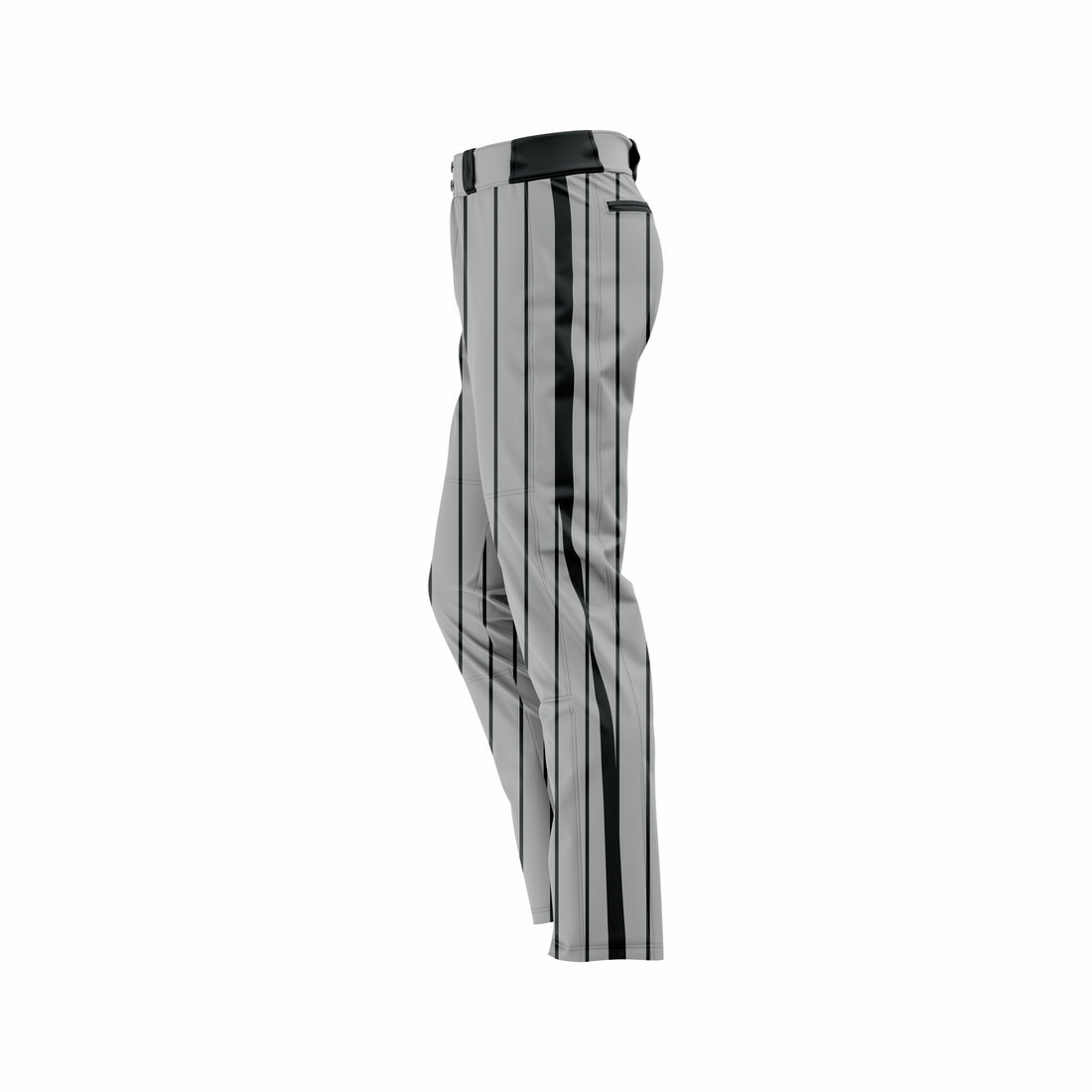 Custom Grey & Black softball Pant