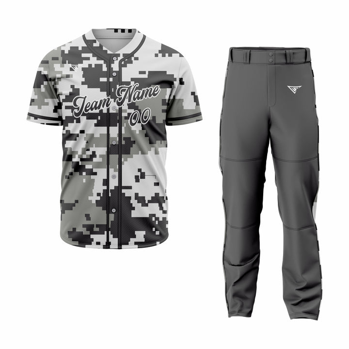 Custom Green, Black & White Authentic Baseball Uniform