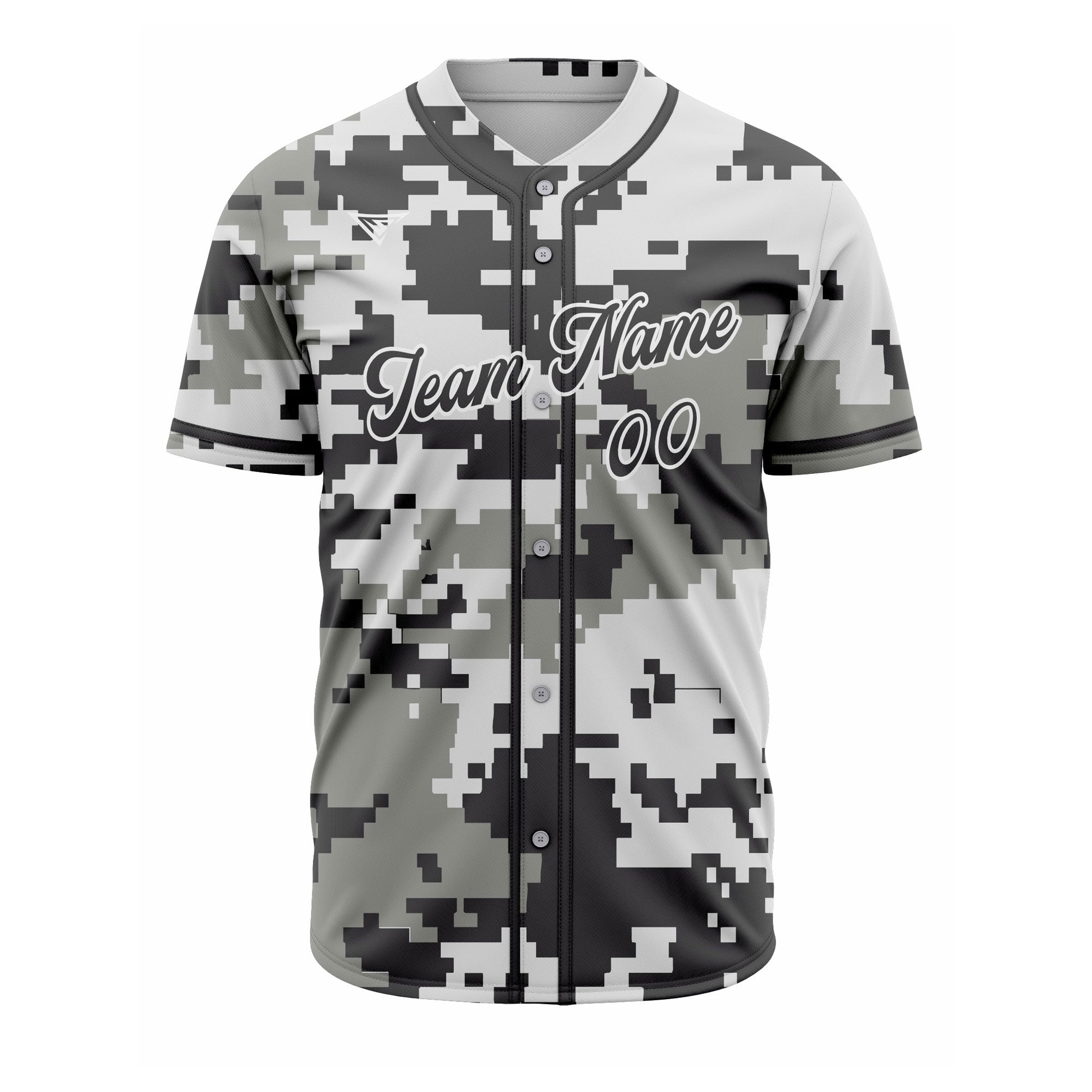 CUSTOM CAMO BASEBALL JERSEY