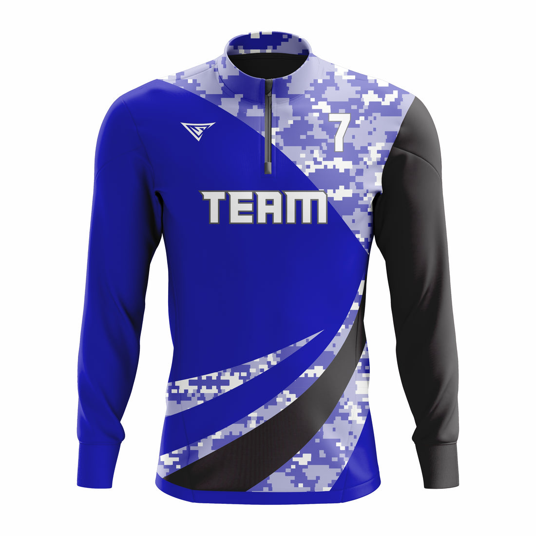 CUSTOM ¼ ZIP LONG SLEEVE CAGE JACKETS