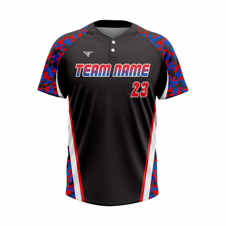 CUSTOM 2-BUTTON BASEBALL JERSEYS