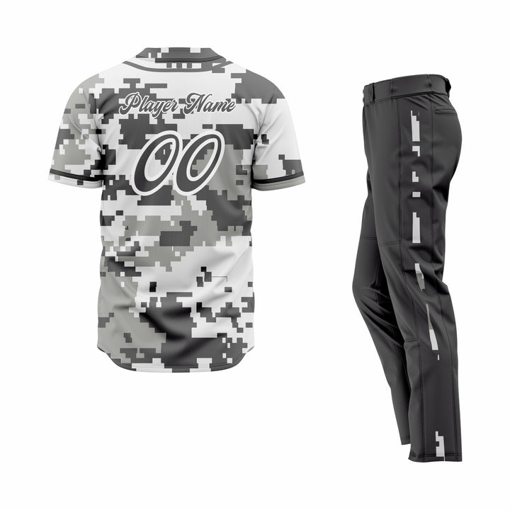 Custom Green, Black & White Authentic Baseball Uniform