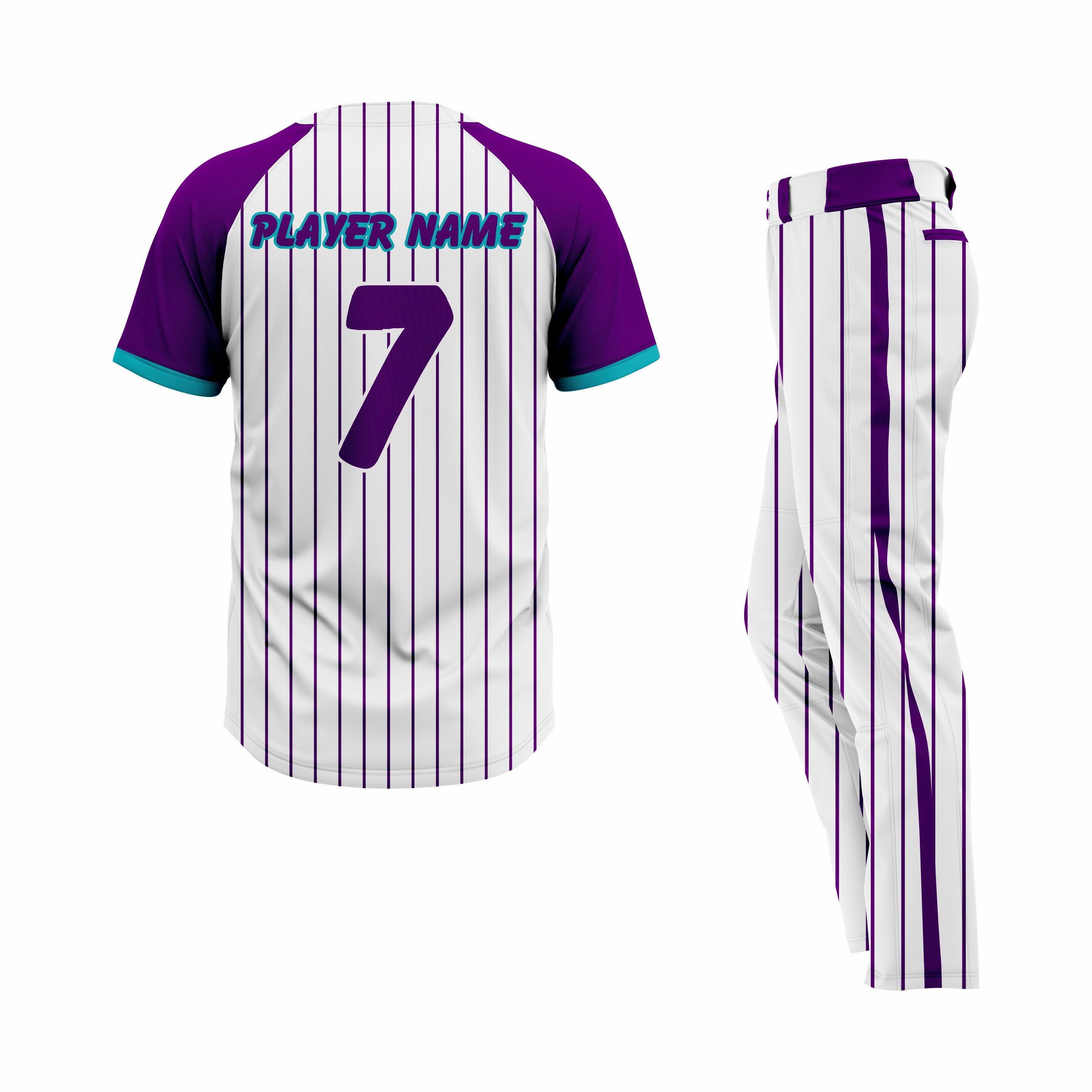 Custom White & Maroon Authentic Softball Uniform